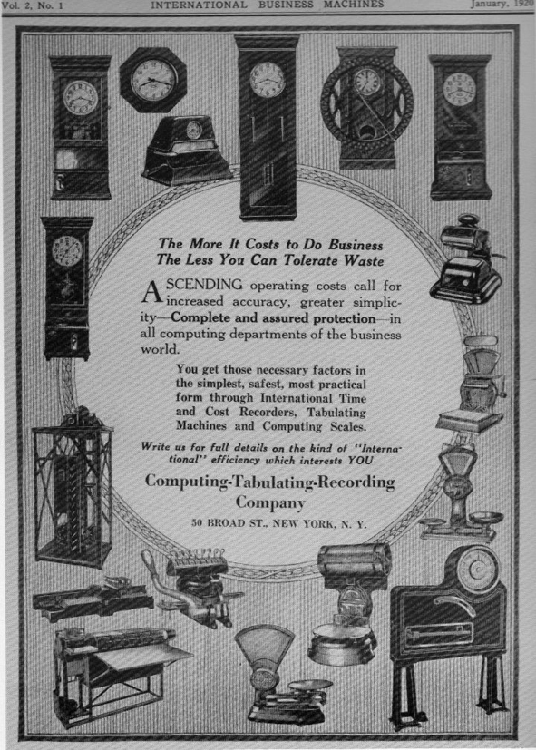 IBM leaflet 1920
