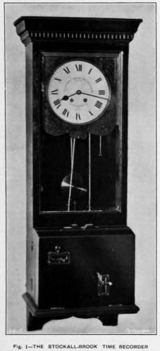 Stockall-Brook Time Recorder 