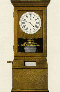 International Time Recording Company (ITR) autograph recorder