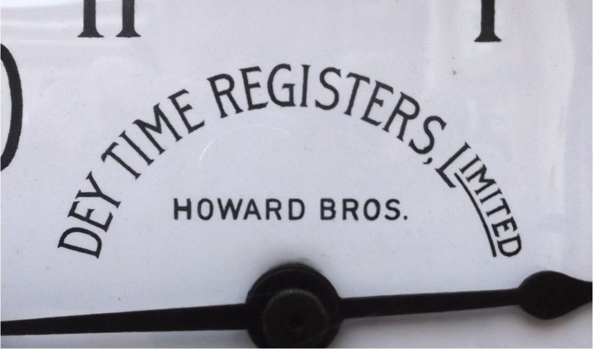 Dey Time Register by Howard Bros