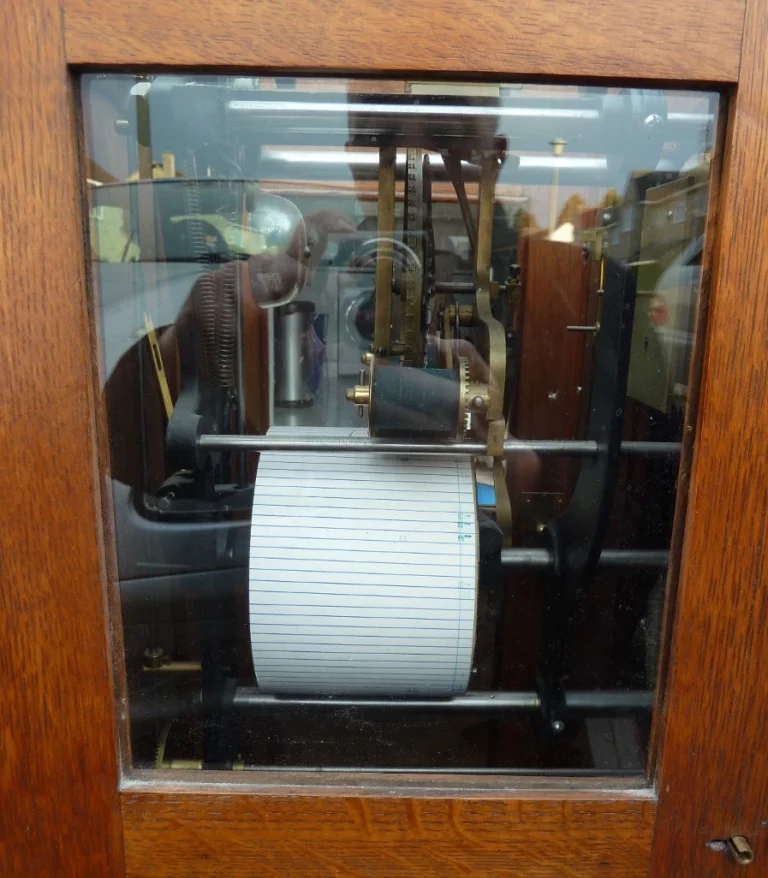 Dey Time Register side view