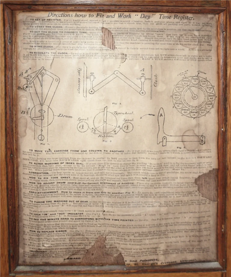 Dey Time Register instructions