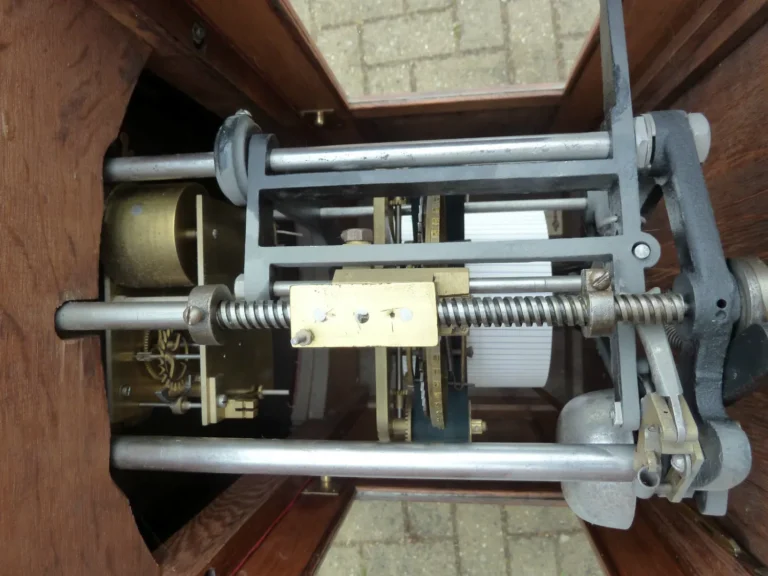 Dey Time Register internal top view