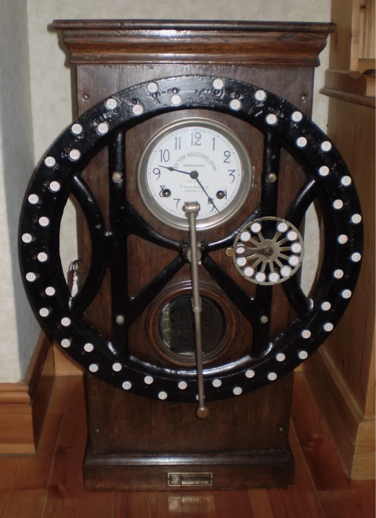 Dey Time Register front view