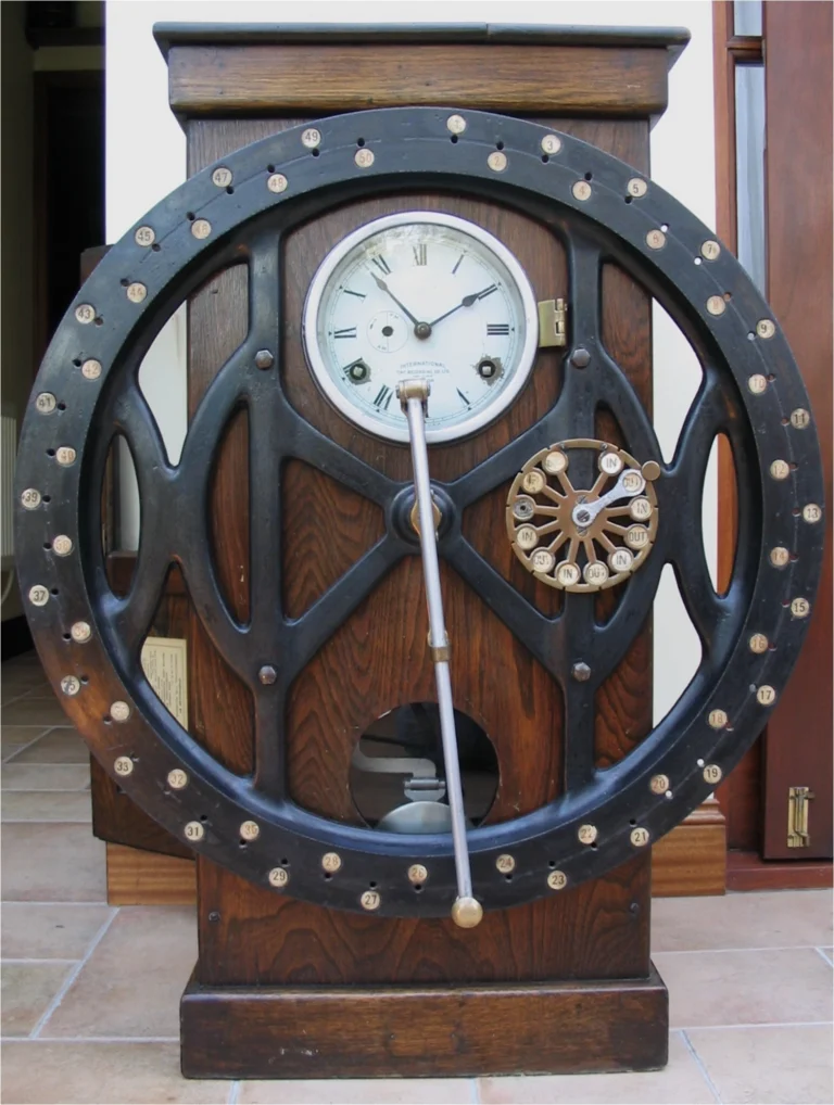 Dey Time Register front view