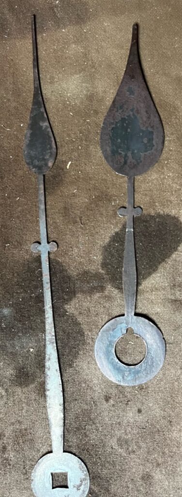 Llewellin time check machine clock hands unrestored