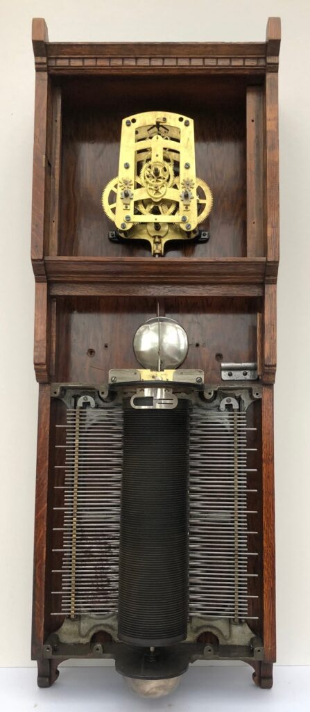 Simplex Time Recorder open view after restoration